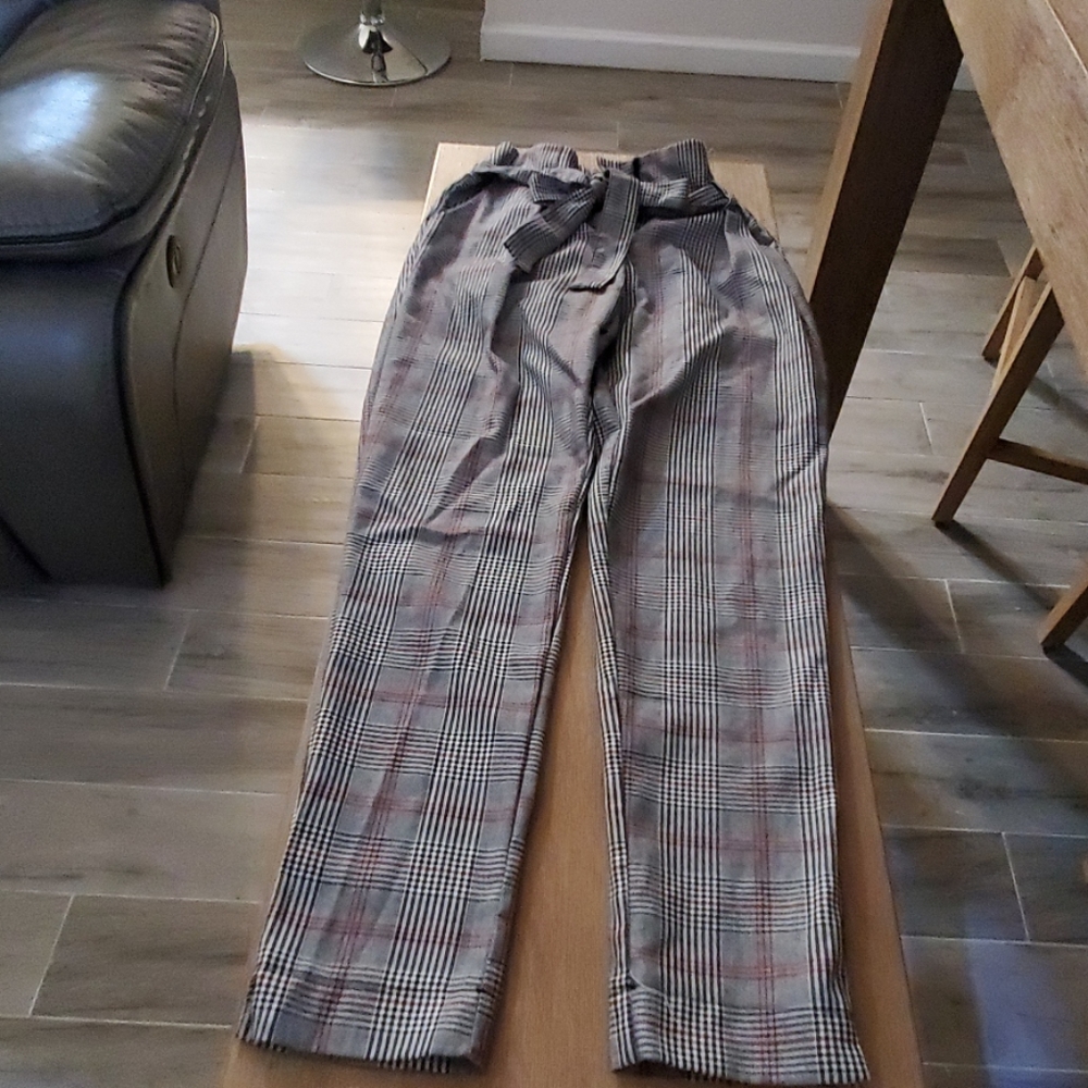 Plaid pants